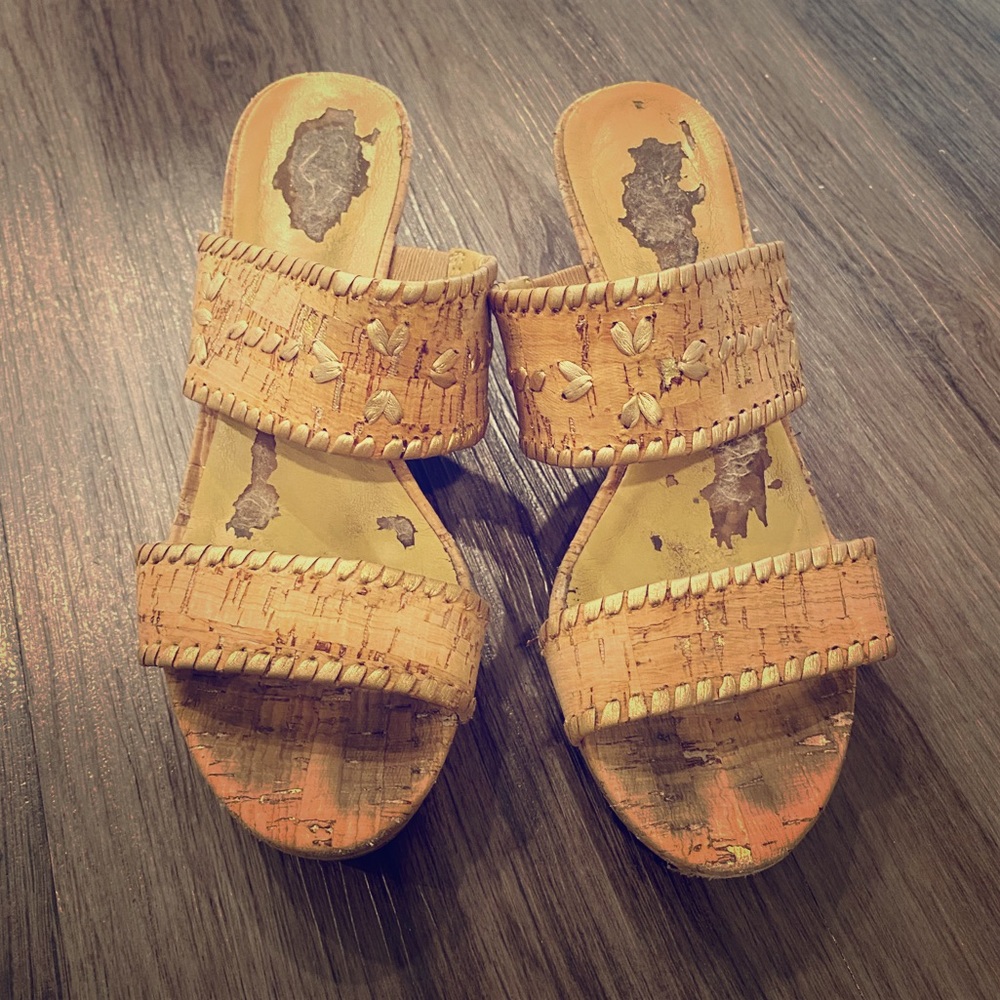 Jack Rogers sandal wedges